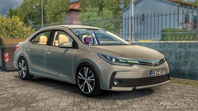 TOYOTA COROLLA 2018 V1.0 CAR MOD ETS2 download