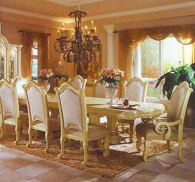 To design the dining room with