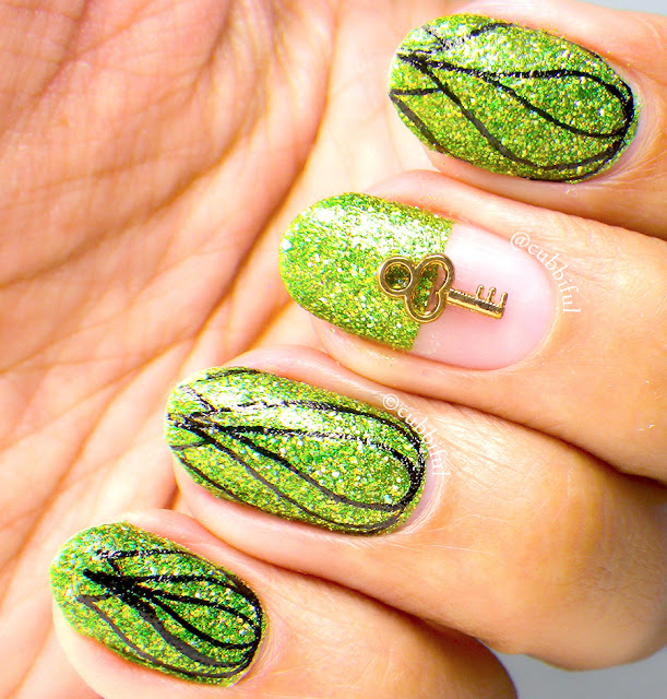 Garden Floral Nails