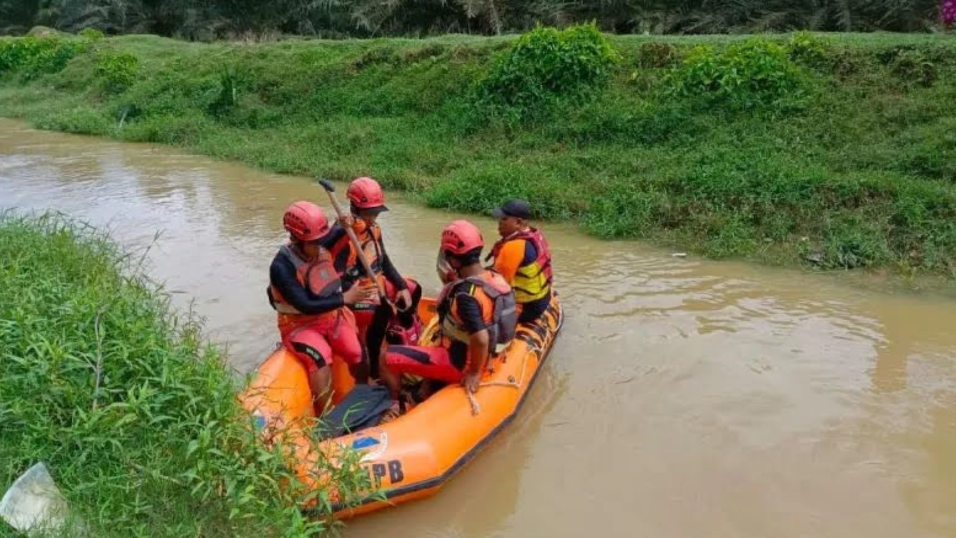Tim SAR Berhasil Melakukan Evakuasi Jenazah Warga yang Hanyut di Sungai Langkat