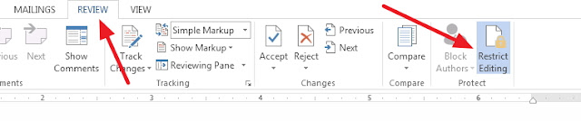 Memproteksi Dokumen Office Word 2013 Agar Tidak Bisa Diedit