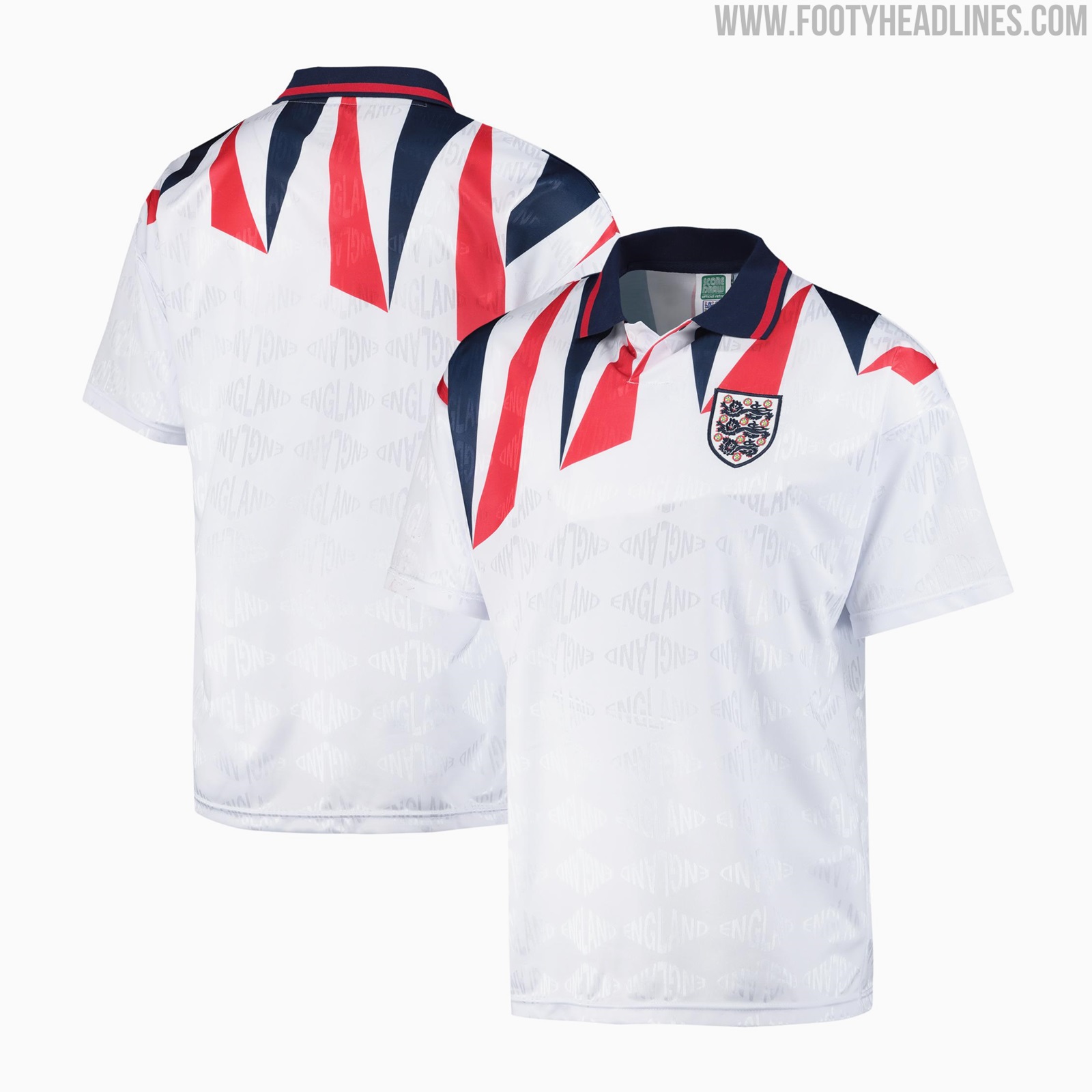 Buy Official Retro England Football Shirts