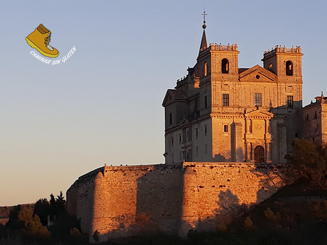 Monasterio de Uclés al atardecer