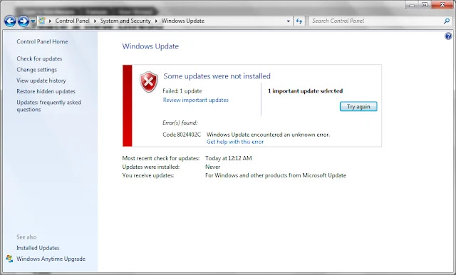 Solve the problem of updating Windows error C1900101-30018 in all its versions