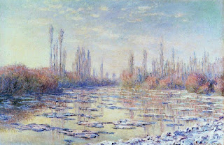 Floating Ice  on the Seine, 1880 01