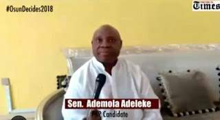 Ademola Adeleke Says No Rerun Held In Osun