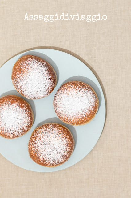 Krapfen di Massari e Crema spalmabile al cioccolato di Di Carlo