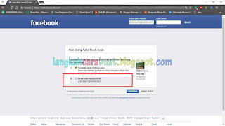 cara mengatasi lupa password facebook