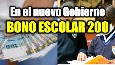 Bono escolar 200 soles para acceder a Aprendo en Casa