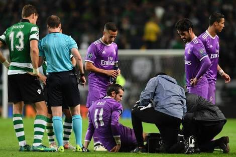 Gareth Bale Real Madrid Ankle injury surgery 