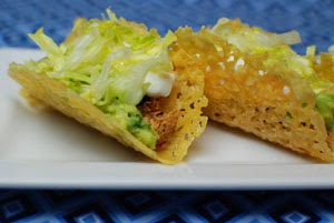 Fried Cheese Taco Shells