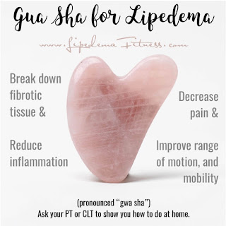 Using gua Sha to break up fibrotic tissue in Lipedema patients