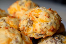 Cheddar Sausage Biscuits