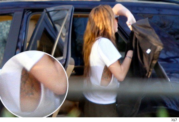 miley cyrus tattoo 5. Miley Cyrus has added another