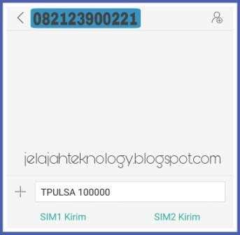 transfer pulsa simpati via sms