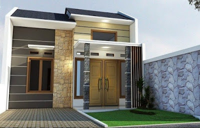 contoh rumah minimalis type 36 72 2 lantai