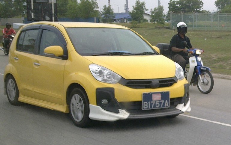 SPYSHOT NEWS: Perodua Myvi Extreme / Myvi SE / Myvi 1.5 