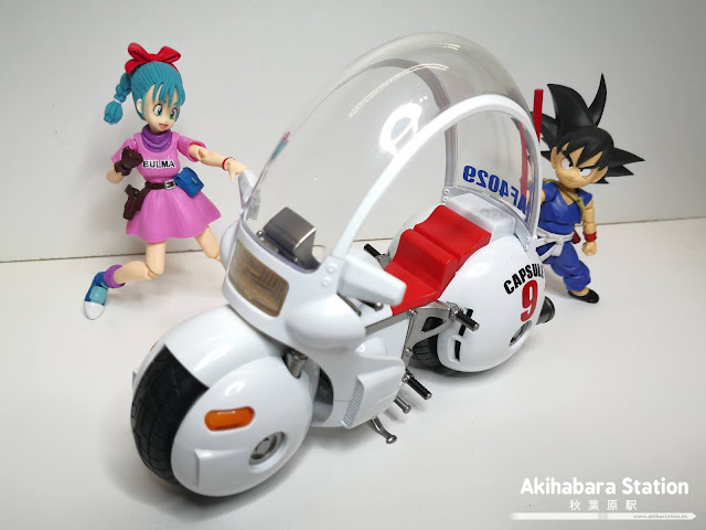 S.H.Figuarts BULMA's Motorcycle HoiPoi Capsule #9 - de Dragon Ball - Tamashii Nations