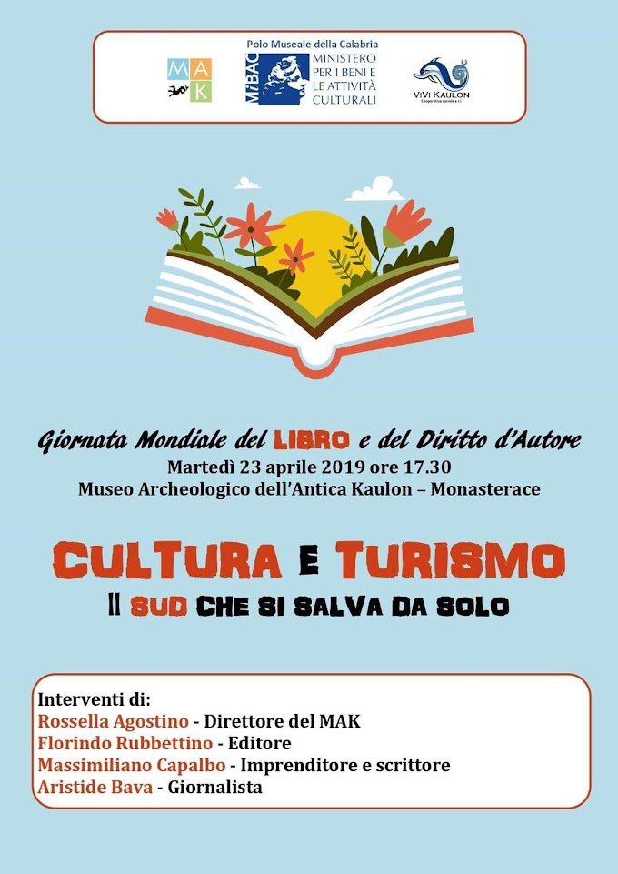 A Monasterace (RC), la Giornata mondiale del libro e del diritto d’autore 