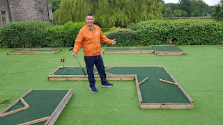 Farmyard Adventure Mini Golf at Greenlands Farm Village in Tewitfield, Carnforth