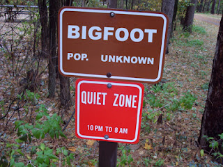 Bigfoot population sign