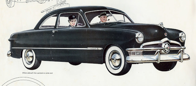 FORD CUSTOM DELUXE V8 SEDAN 1950