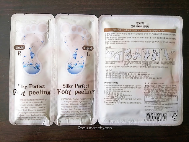 CALMIA Silky Perfect Foot Peeling Pack + First Impression