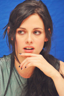 Kristen Stewart Black Hair Twilight Actress