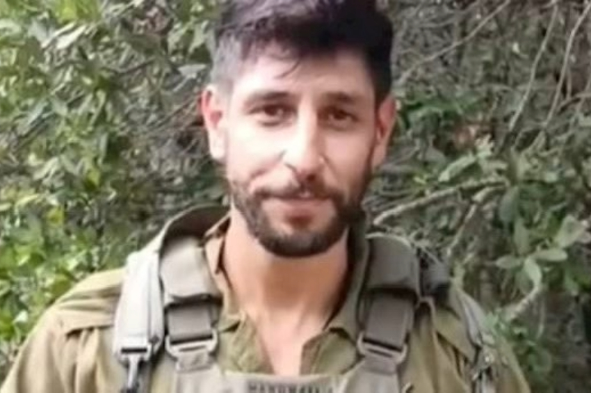 Idan Amedi foi atingido por estilhaços de um foguete do Hamas | Foto: Reprodução/X/@Aviva Klompas