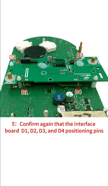 Install ACDP Module 33 Lock Fastening Interface board 9