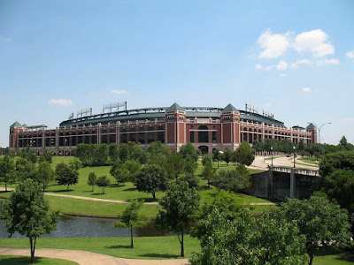 Rangers Ballpark in Arlington Texas