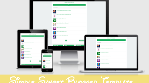 Simple Sanget Blogger Template