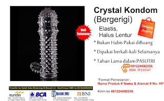 Kondom Crystal Perangsang Membuat Wanita