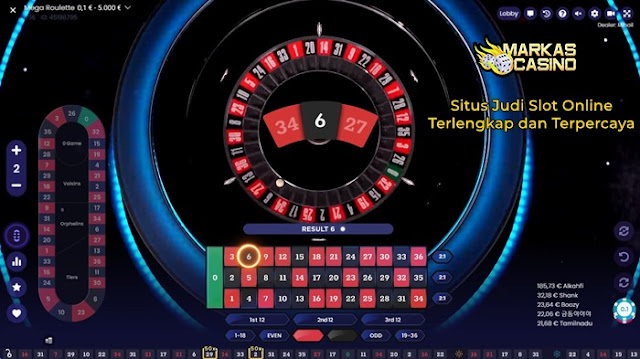 Tampilan Mega Roullete Pragmatic Play - Markas Casino