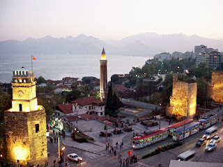 Turkey, Clock Tower - Antalya
