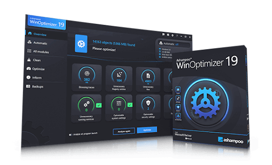 Ashampoo WinOptimizer 19.00.10 With Crack Free Download