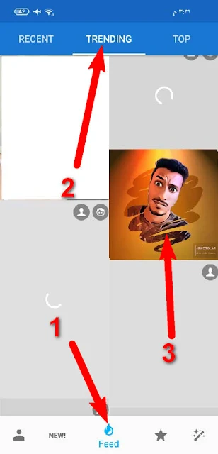 اختار نفس هذا الفلتر ستجد صورة الشخص مختلفة ترندنج