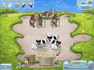 Live with the animals on Farm Frenzy