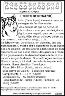 Texto sobre lobo copa 2018