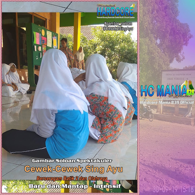 Gambar Soloan Spektakuler – Gambar Siswa-Siswi SMA Negeri 1 Ngrambe – Buku Album Gambar Soloan Edisi  6.2