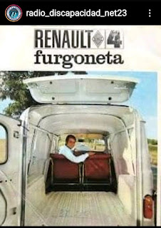 Clásicos Sobre Ruedas  RENAULT 4 versión furgoneta.