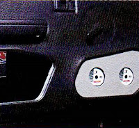 picture of John Stubbs' door panel inside of his 1993 Toyota 4x4, without protective grills