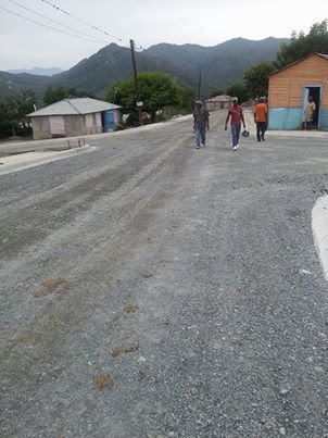 Causa jùbilo a moradores Buena Vista-Yaque, pavimentación de las calles 