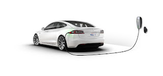 Tesla Charging (Photo Credit: Tesla) Click to Enlarge.