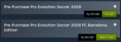 http://store.steampowered.com/app/592580/Pro_Evolution_Soccer_2018/