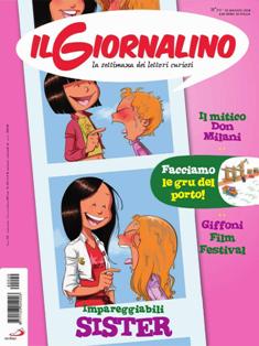 Il Giornalino. La settimana dei lettori curiosi 2018-20 - 20 Maggio 2018 | ISSN 1123-0541 | TRUE PDF | Settimanale | Fumetti Classici | Attualità | Società | Ragazzi
Il Giornaliino è una storica rivista italiana di ispirazione cattolica pubblicata a periodicità settimanale, che contiene fumetti e rubriche di vario genere.
Il Giornaliino è una rivista adatta ai bambini di età compresa tra i 6 e i 20 anni anche se sono molti gli adulti che, leggendo la rivista da ragazzi continuano a leggerla rendendone testimonianza nelle lettere inviate alla rivista.