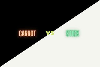carrot and stick motivation theory