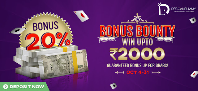 Play our Bonus bounty and win rs.2000