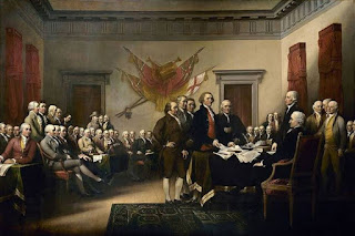 Lukisan Amerika Serikat Memproklamasikan Kemerdekaan