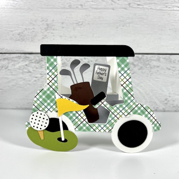 Father's Day Golf Cart Card